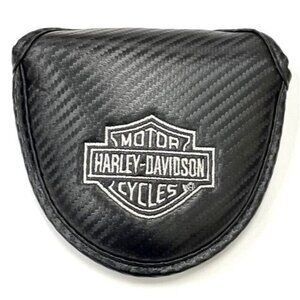 Harley Davidson Golf Mallet Putter Cover, Black/Silver